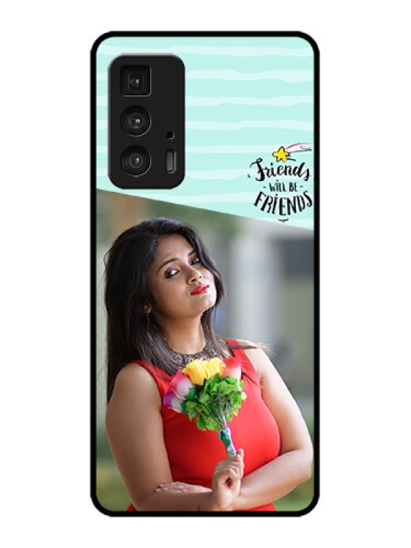 Custom Edge 20 Pro Custom Metal Phone Case - Friends Picture Icon Design