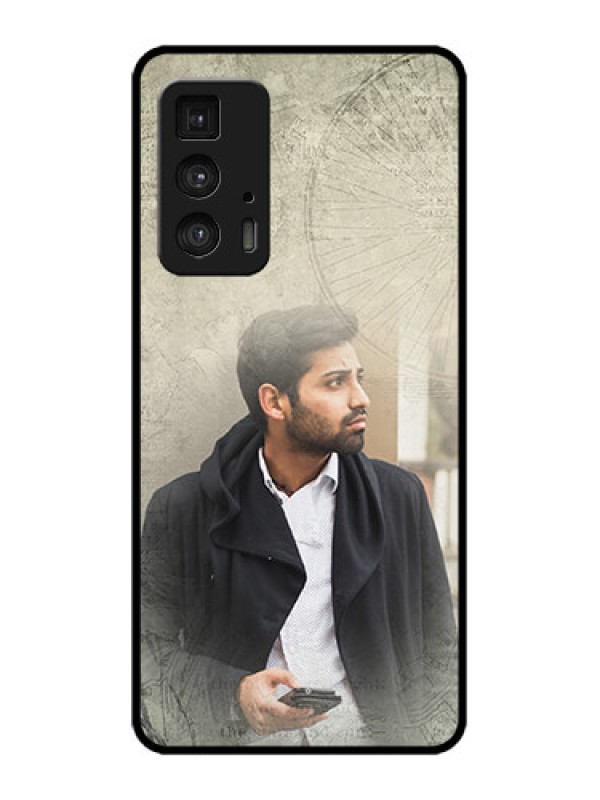 Custom Edge 20 Pro Custom Metal Phone Case - With Vintage Design