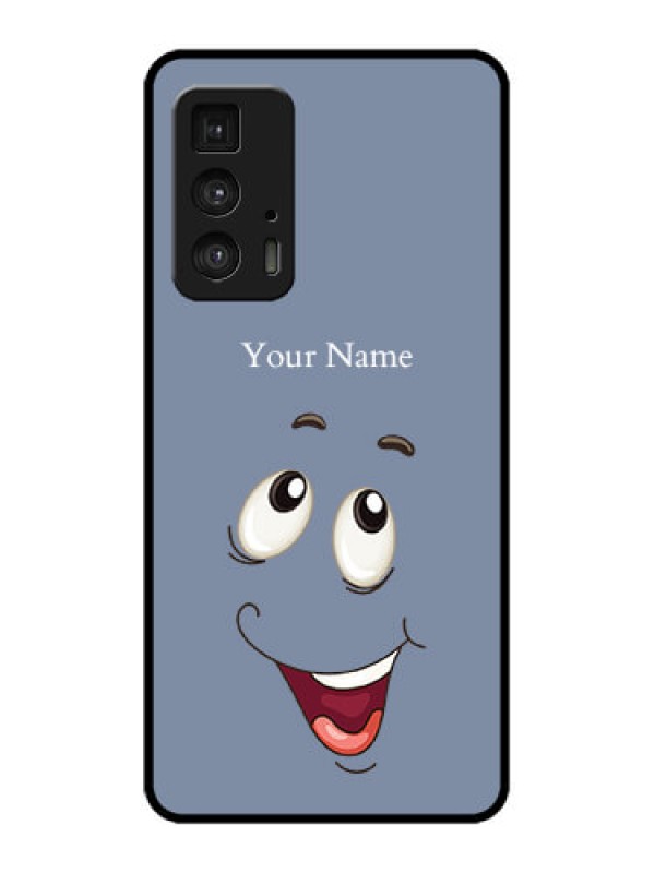 Custom Edge 20 Pro Custom Metal Phone Case - Laughing Cartoon Face Design