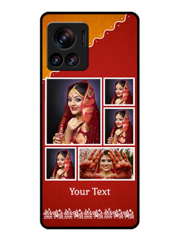 Custom Edge 30 Ultra Custom Metal Phone Case - Wedding Pic Upload Design