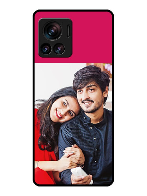 Custom Edge 30 Ultra Custom Metal Phone Case - Anniversary Cover Design
