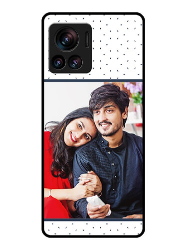 Custom Edge 30 Ultra Custom Metal Phone Case - Premium Dot Design