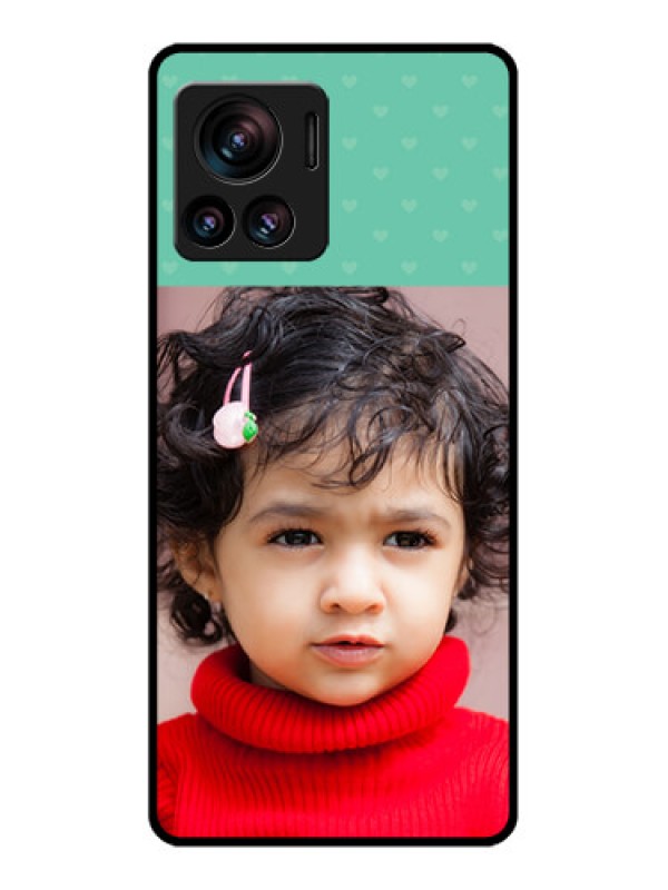 Custom Edge 30 Ultra Custom Metal Phone Case - Lovers Picture Design