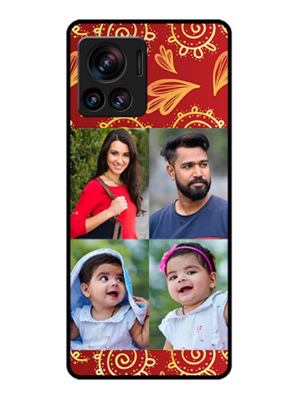 Custom Edge 30 Ultra Custom Metal Phone Case - 4 Image Traditional Design