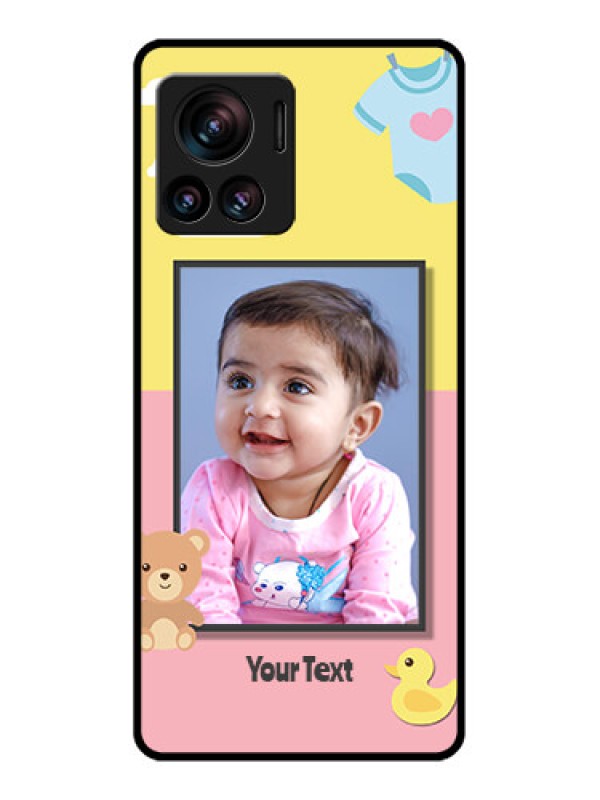 Custom Edge 30 Ultra Custom Metal Phone Case - Kids 2 Color Design