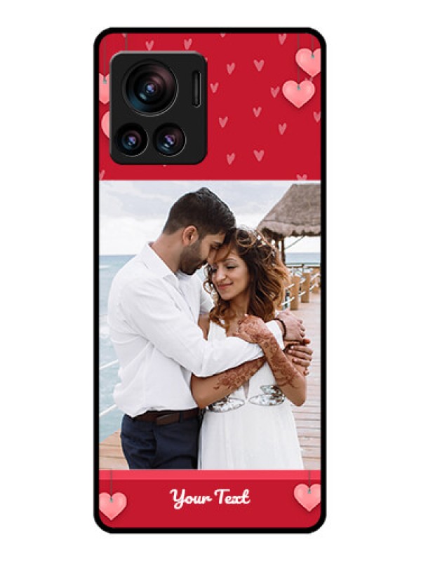 Custom Edge 30 Ultra Custom Metal Phone Case - Valentines Day Design