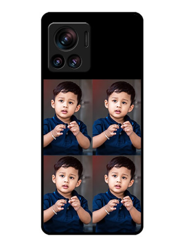 Custom Edge 30 Ultra Custom Metal Phone Case - 4 Image Holder Design