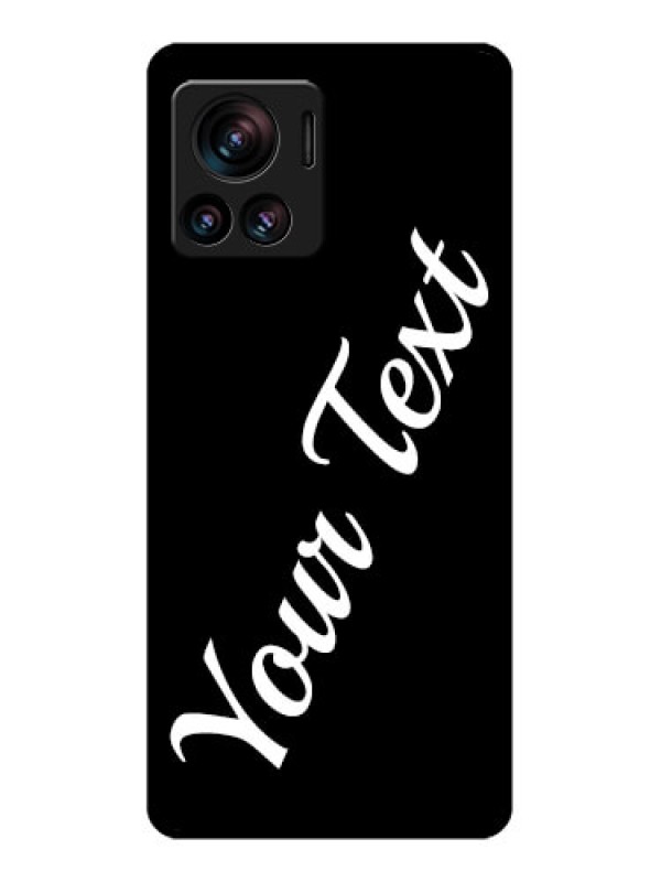 Custom Edge 30 Ultra Custom Metal Phone Case - With Your Name Design