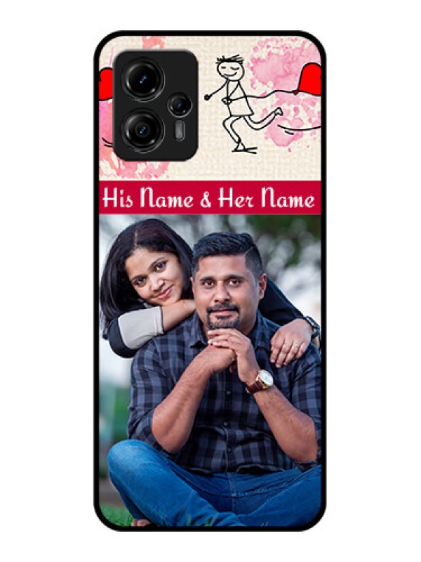 Custom Moto G13 Custom Metal Phone CaseYou And Me Case Design