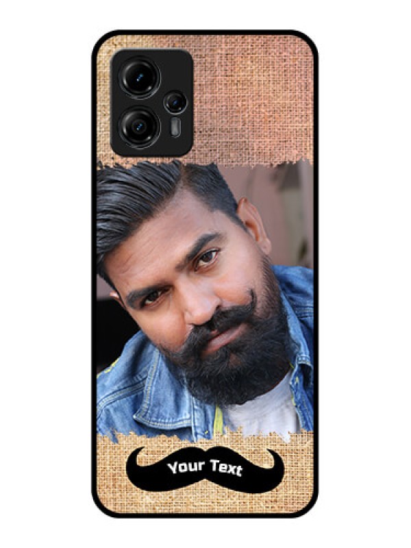 Custom Moto G13 Custom Metal Phone CaseWith Texture Design