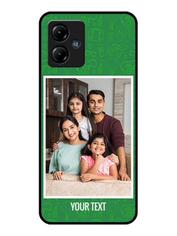 Custom Moto G14 Custom Metal Phone CasePicture Upload Design