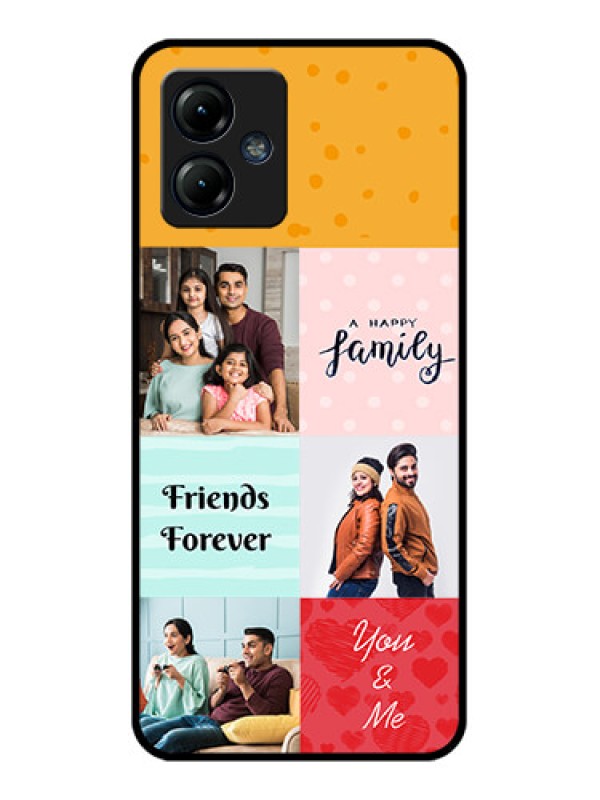 Custom Moto G14 Custom Metal Phone CaseImages With Quotes Design