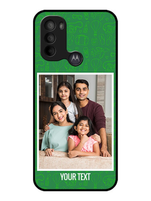 Custom Moto G31 Custom Metal Phone CasePicture Upload Design