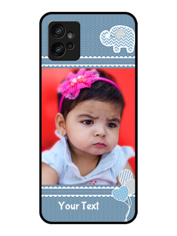 Custom Moto G32 Custom Metal Phone CaseWith Kids Pattern Design