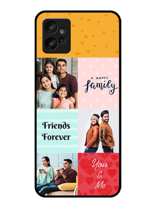 Custom Moto G32 Custom Metal Phone CaseImages With Quotes Design