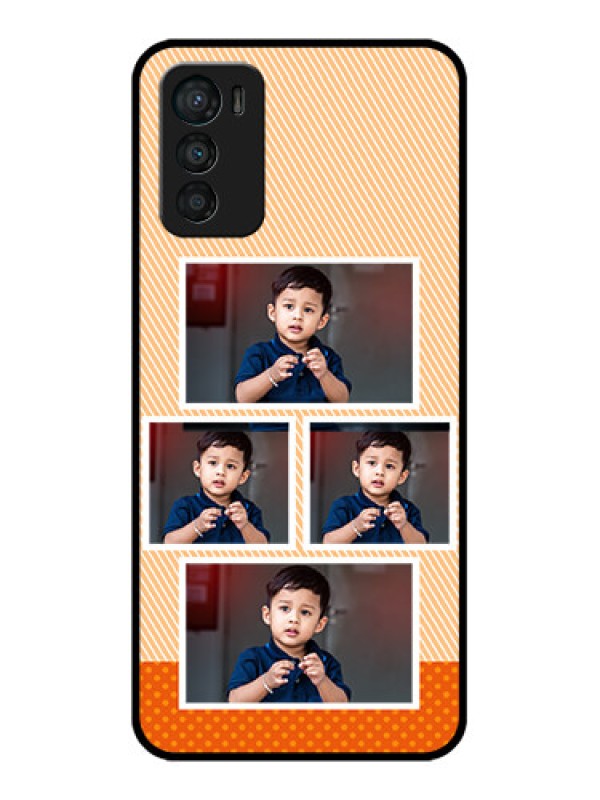 Custom Moto G42 Custom Metal Phone CaseBulk Photos Upload Design