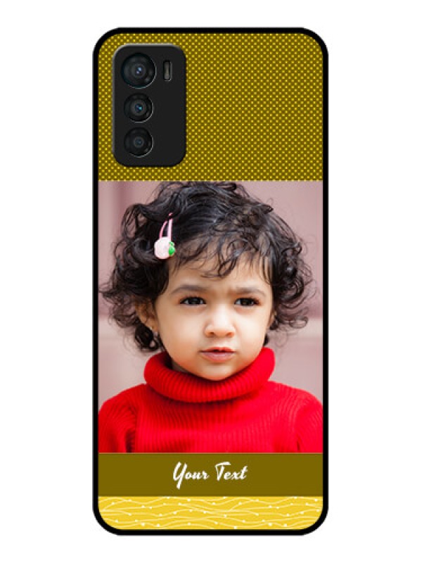 Custom Moto G42 Custom Metal Phone CaseSimple Green Color Design