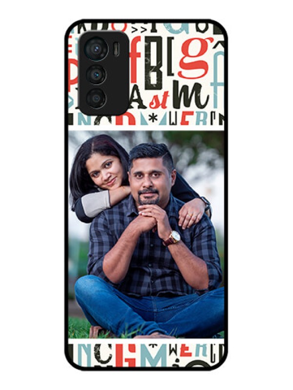 Custom Moto G42 Custom Metal Phone CaseAlphabet Design