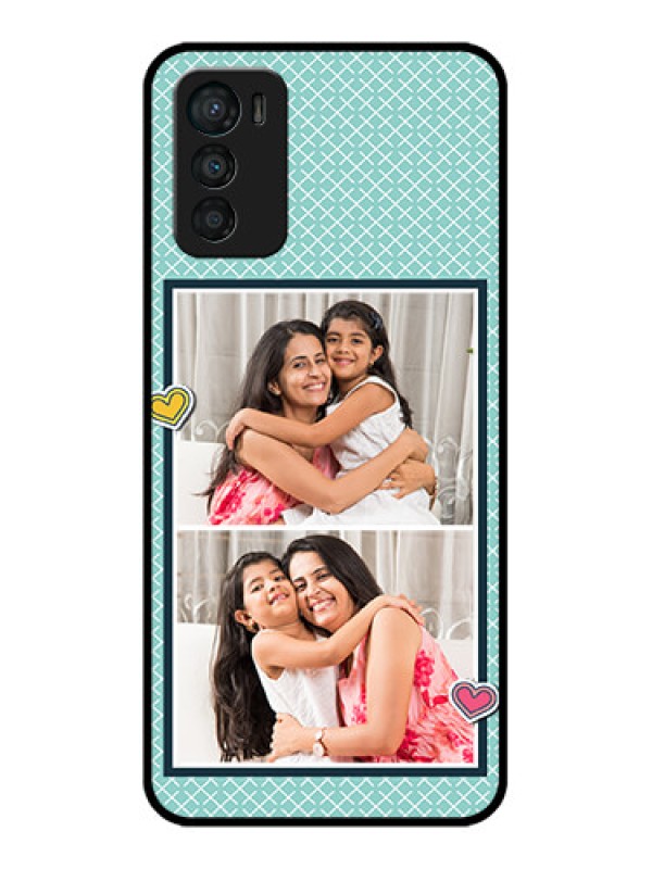 Custom Moto G42 Custom Metal Phone Case2 Image Holder With Pattern Design