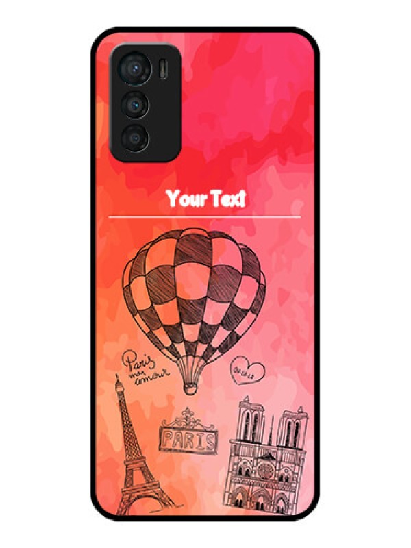 Custom Moto G42 Custom Metal Phone CaseParis Theme Design