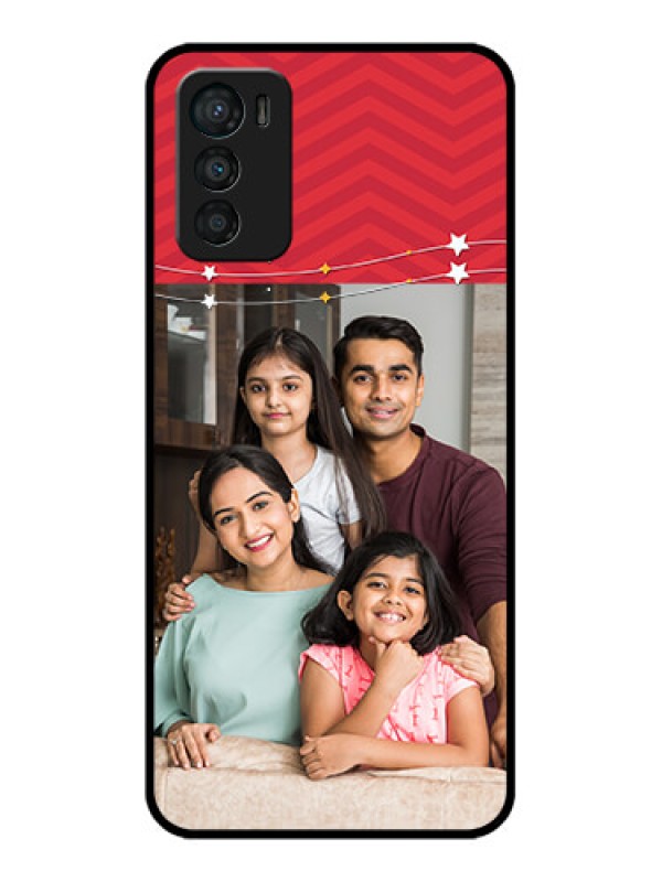 Custom Moto G42 Custom Metal Phone CaseHappy Family Design