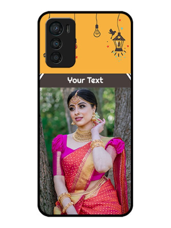 Custom Moto G42 Custom Metal Phone CaseWith Family Picture And Icons