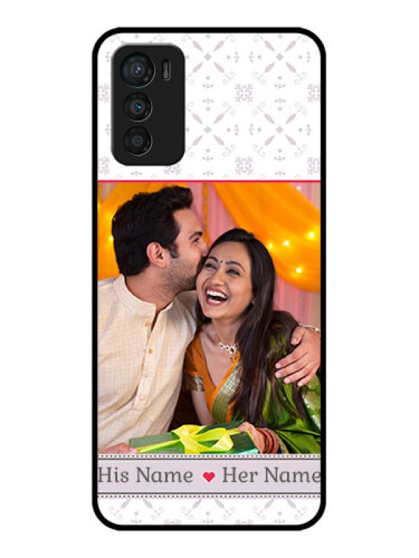 Custom Moto G42 Custom Metal Phone CaseWith Photo And Ethnic Design