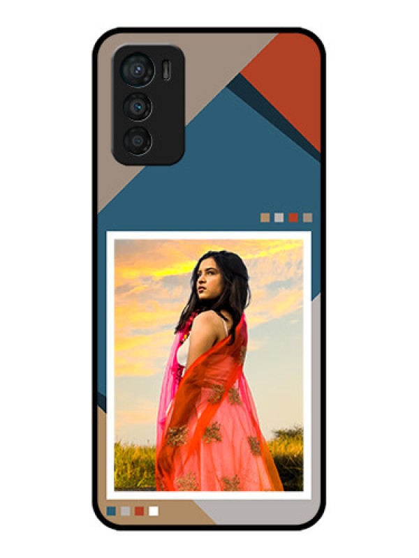 Custom Moto G42 Custom Metal Phone CaseRetro Color Pallet Design