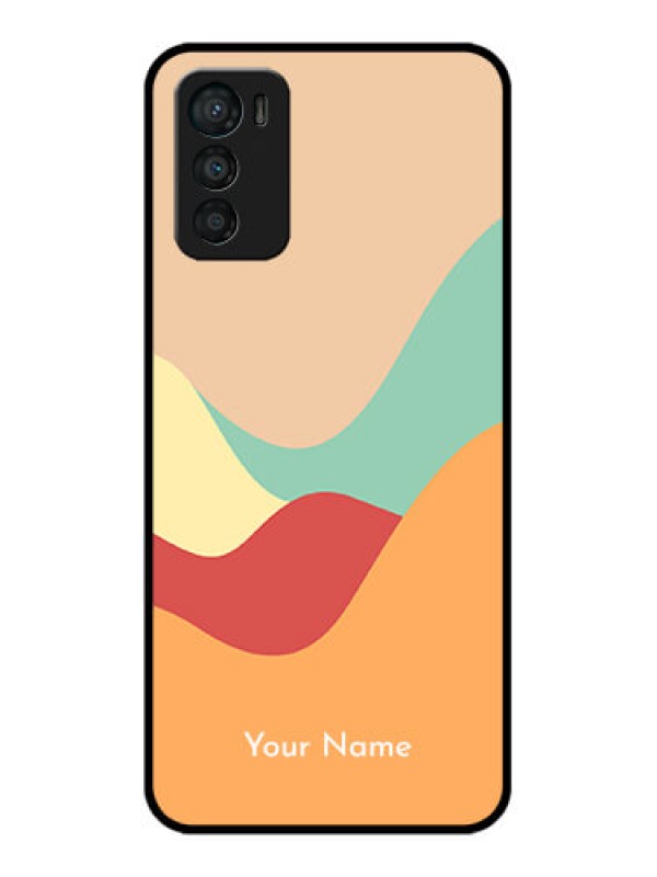 Custom Moto G42 Custom Metal Phone CaseOcean Waves Multi - Colour Design