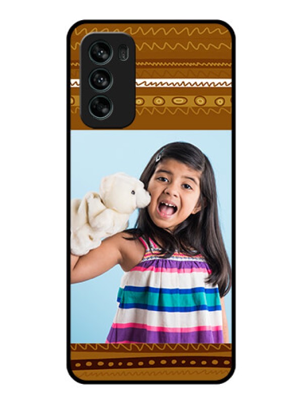 Custom Moto G62 Custom Metal Phone CaseFriends Picture Upload Design
