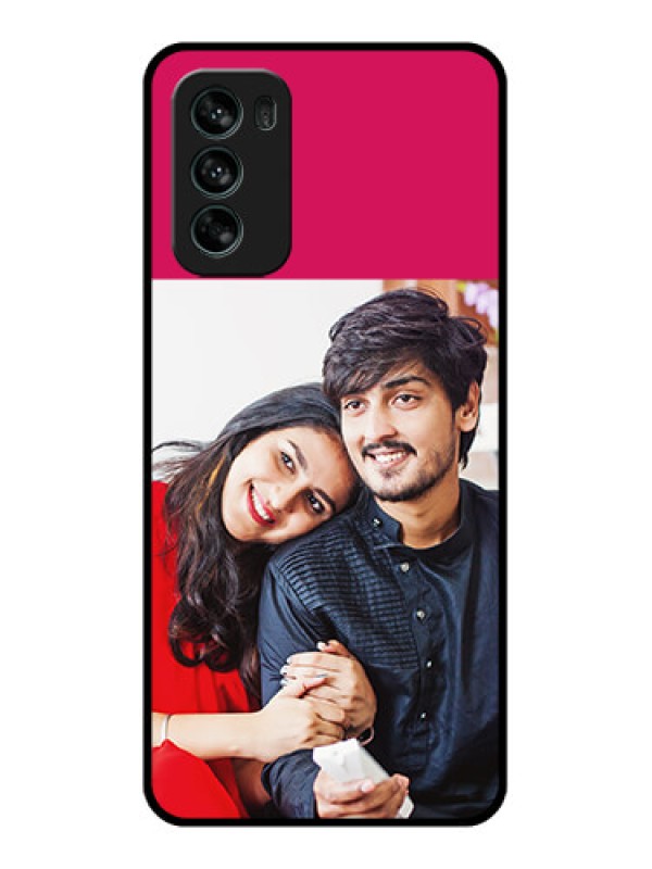 Custom Moto G62 Custom Metal Phone CaseAnniversary Cover Design