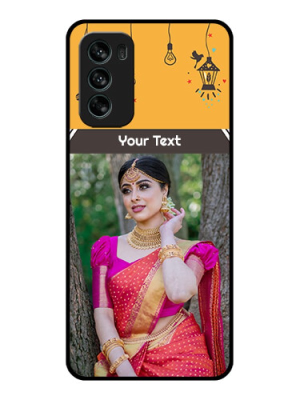 Custom Moto G62 Custom Metal Phone CaseWith Family Picture And Icons