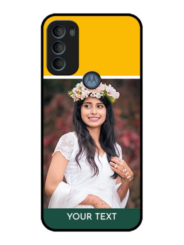 Custom Moto G71 5G Custom Metal Phone CaseLove You Design