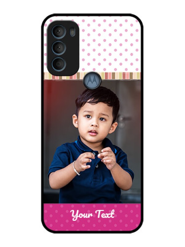 Custom Moto G71 5G Custom Metal Phone CaseCute Girls Cover Design