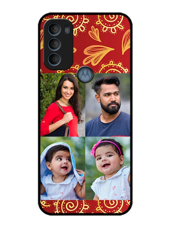 Custom Moto G71 5G Custom Metal Phone Case4 Image Traditional Design