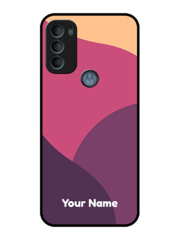 Custom Moto G71 5G Custom Metal Phone CaseMixed Multi - Colour Abstract Art Design