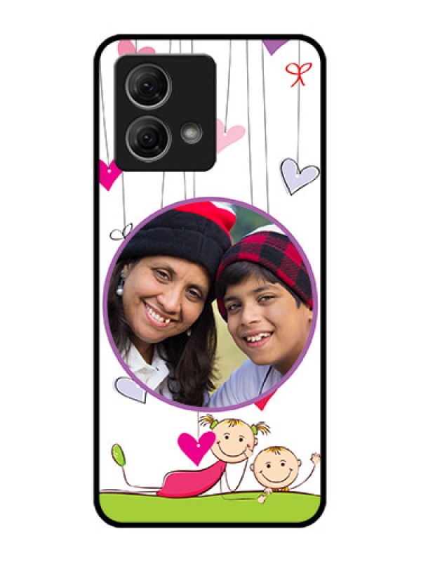 Custom Moto G84 5G Custom Metal Phone CaseCute Kids Phone Case Design