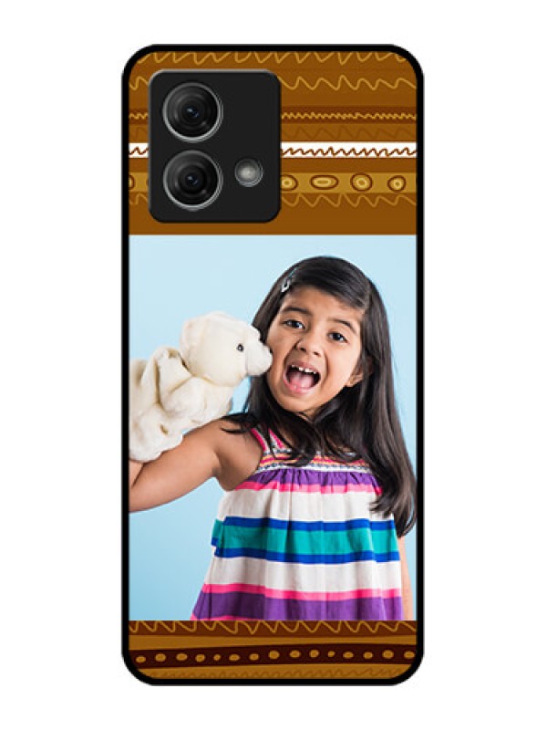 Custom Moto G84 5G Custom Metal Phone CaseFriends Picture Upload Design