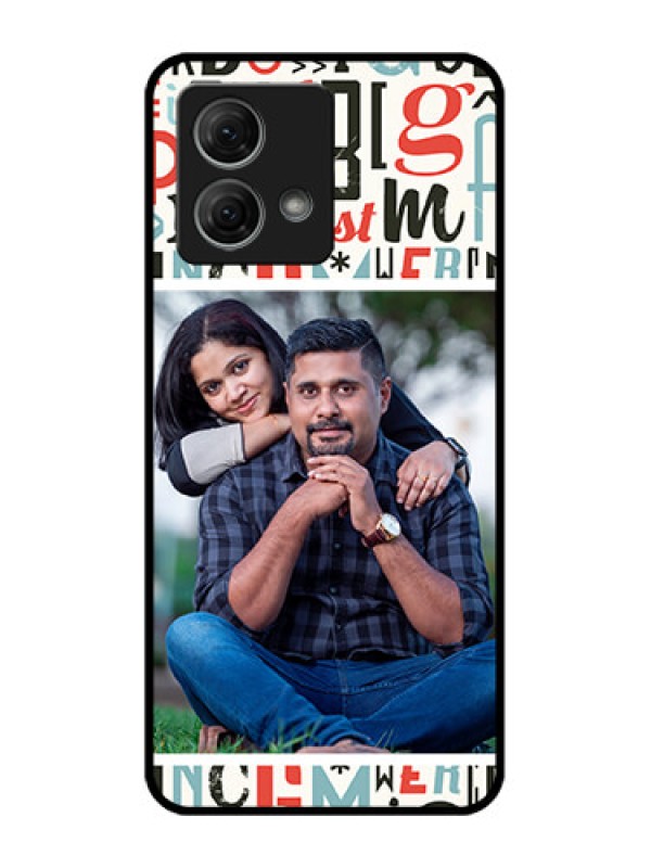 Custom Moto G84 5G Custom Metal Phone CaseAlphabet Design