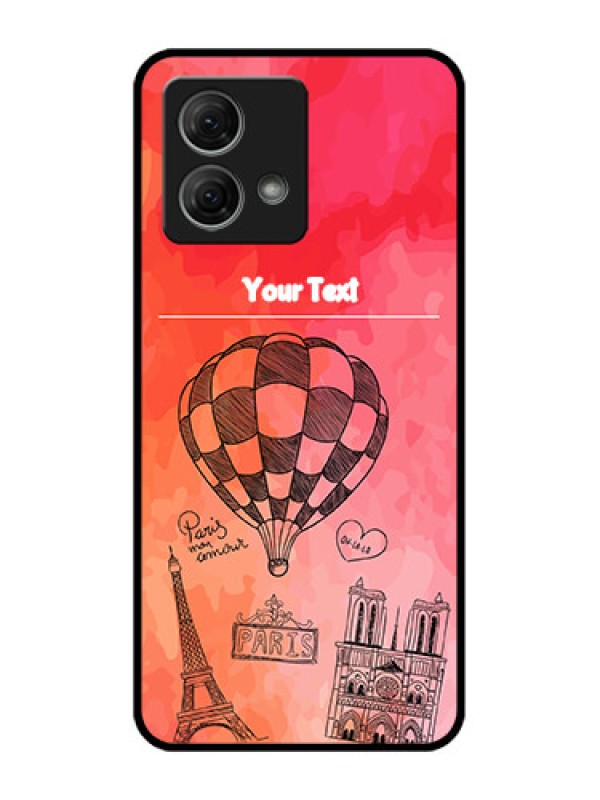 Custom Moto G84 5G Custom Metal Phone CaseParis Theme Design
