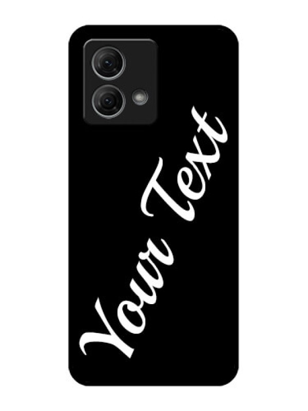 Custom Moto G84 5G Custom Metal Phone CaseWith Your Name Design