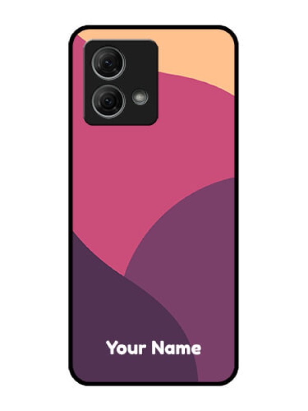 Custom Moto G84 5G Custom Metal Phone CaseMixed Multi - Colour Abstract Art Design