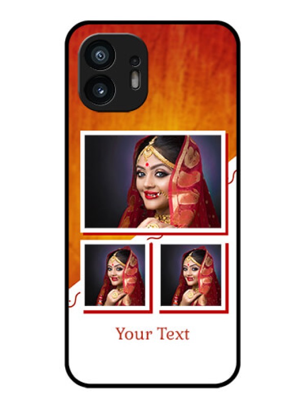 Custom Nothing Phone 2 Custom Metal Phone Case - Wedding Memories Design