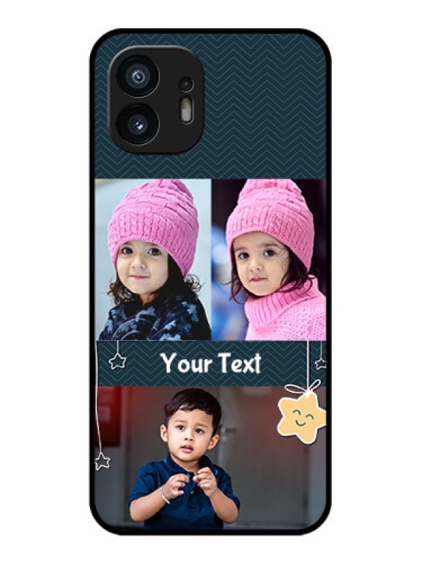 Custom Nothing Phone 2 Custom Metal Phone Case - Hanging Stars Design