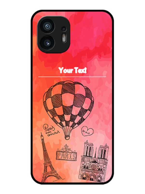 Custom Nothing Phone 2 Custom Metal Phone Case - Paris Theme Design