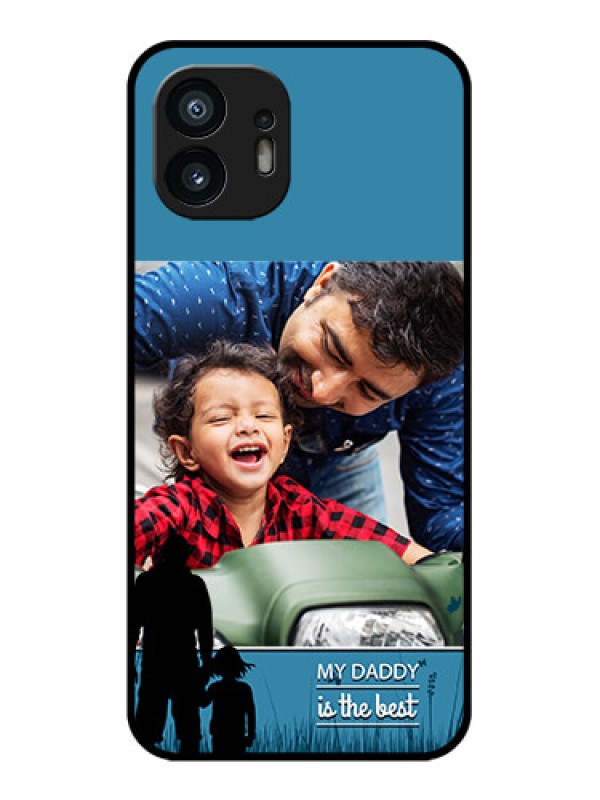 Custom Nothing Phone 2 Custom Metal Phone Case - Best Dad Design