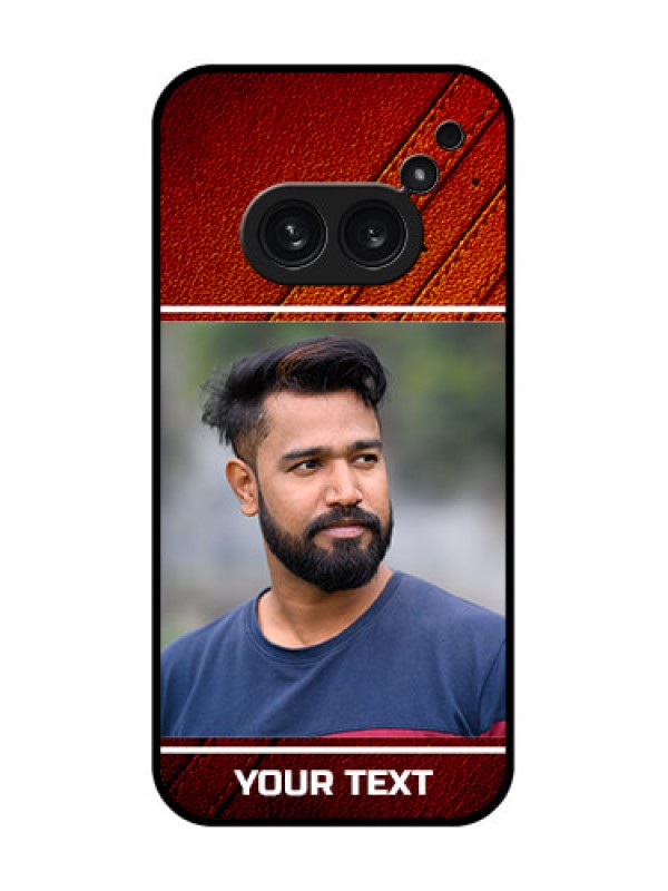 Custom Nothing Phone 2A Plus Custom Metal Phone CaseLeather Phone Case Design