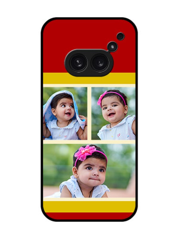 Custom Nothing Phone 2A Plus Custom Metal Phone CaseMultiple Pic Upload Design