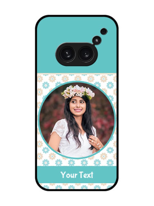 Custom Nothing Phone 2A Plus Custom Metal Phone CaseBeautiful Flowers Design