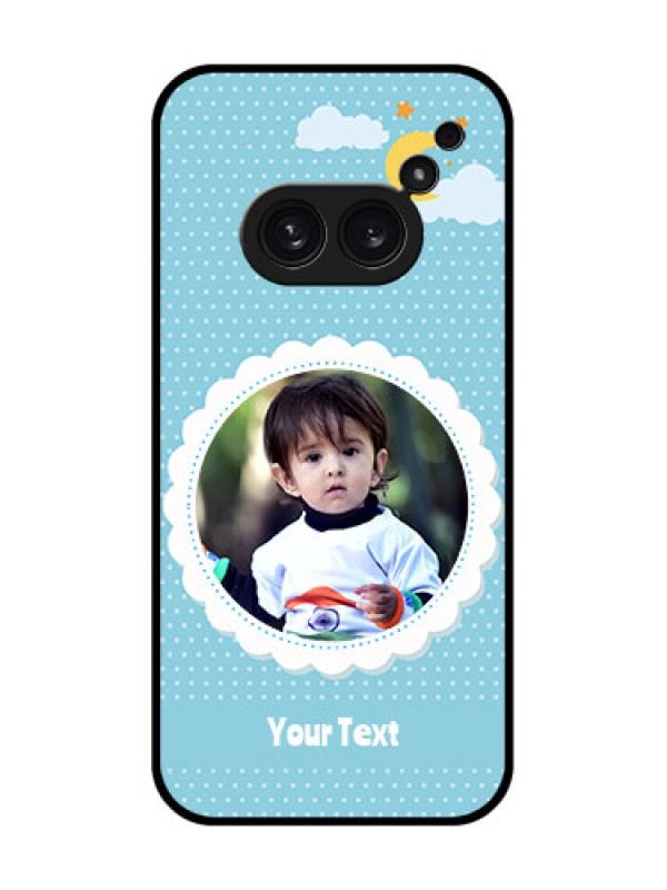 Custom Nothing Phone 2A Plus Custom Metal Phone CaseViolet Pattern Design